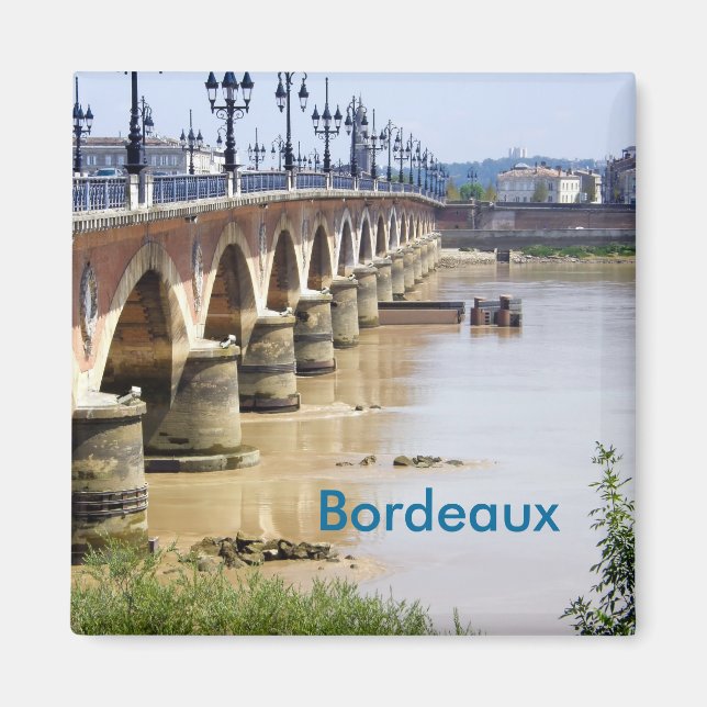 Bordeaux, France Magnet (Front)
