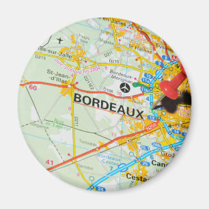Bordeaux, France Magnet