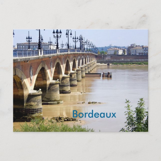 Bordeaux, France Postcard (Front)