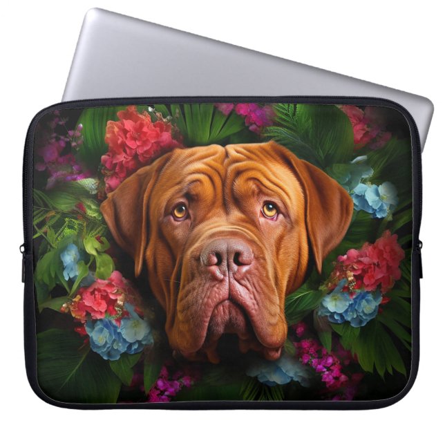 Bordeaux Mastiff Dog Laptop Bag (Front)