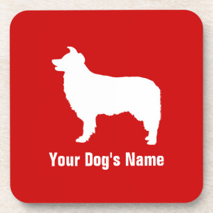 Border Collie ボーダー・コリー Coaster
