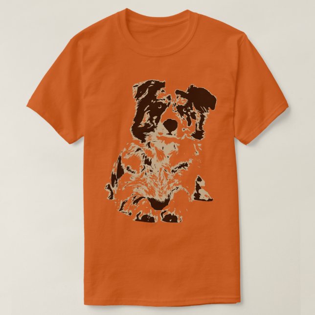 Border Collie 5  T-Shirt (Design Front)
