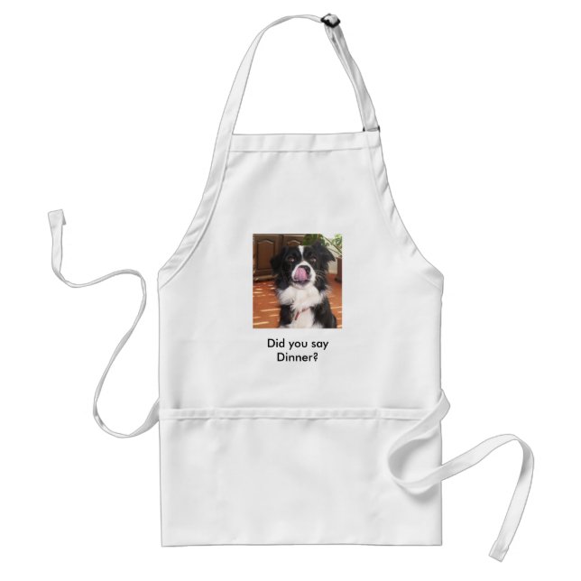 Border Collie Apron (Front)
