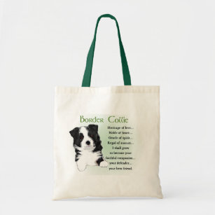 Border Collie Art Gifts Tote Bag