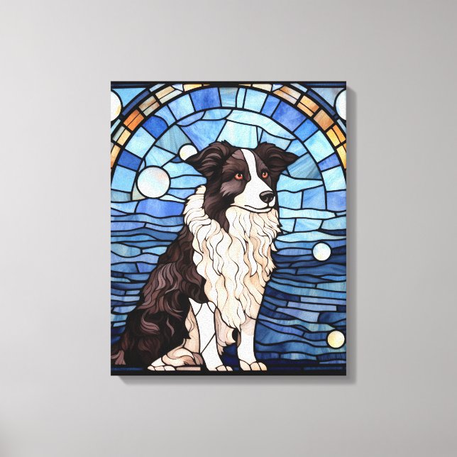 Border Collie  Canvas Print (Front)
