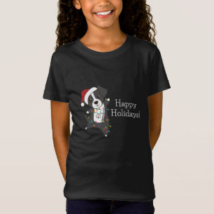 Border Collie Christmas Dog Winter Animals Dogs T-Shirt