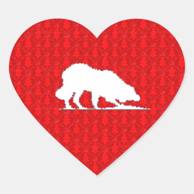 Border Collie Christmas Sticker (Front)