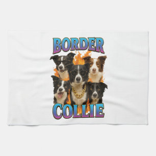 Border Collie Copy Tea Towel