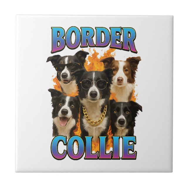 Border Collie Copy Tile (Front)