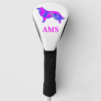 Border Collie Cute Dog Silhouette P&B