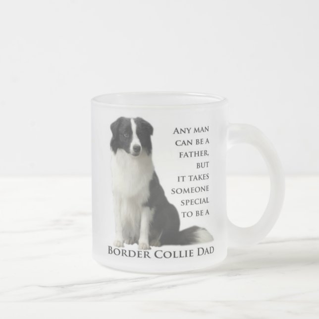 Border Collie Dad Mug (Right)