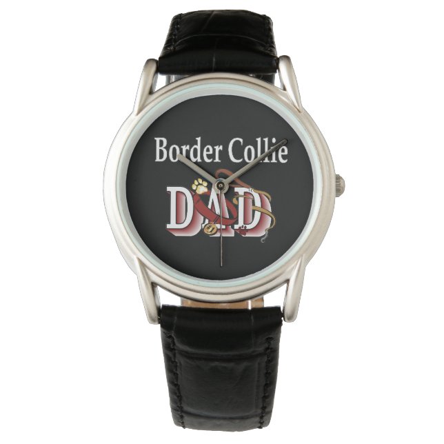 Border Collie Dad Watch (Front)