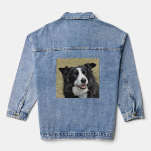 Border Collie Denim Jacket