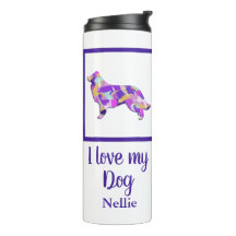 Border Collie Dog Cute Silhouette PPY&B 