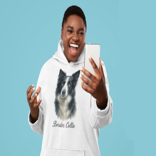 Border Collie dog Hoodie (Creator Uploaded)