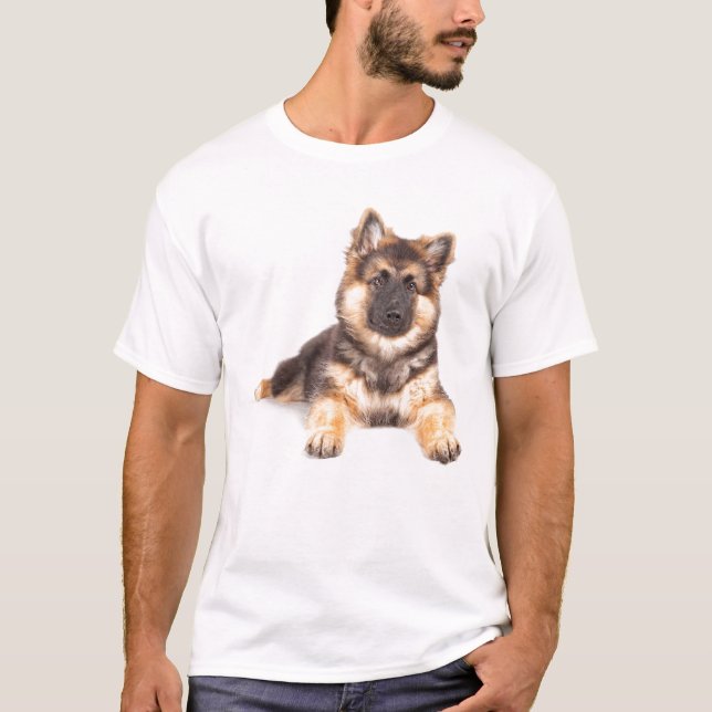 Border Collie German Shepherd Mix T-Shirt (Front)