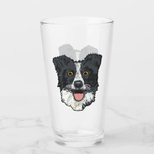 Border Collie Glass