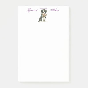 Border Collie Heart Mum Post-it Notes
