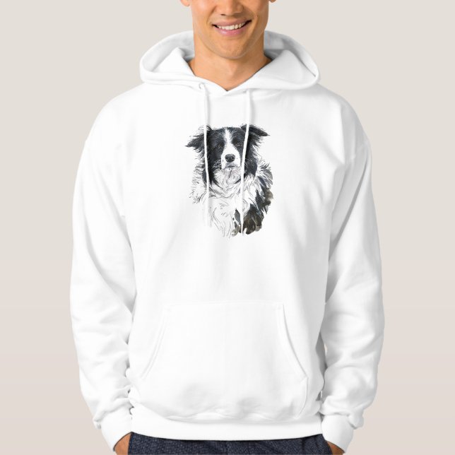 Border Collie Hoodie (Front)