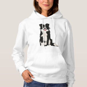 Border Collie Illustration! Hoodie