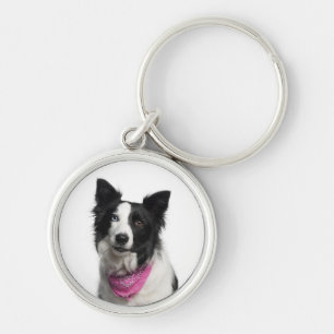 Border Collie Key ring