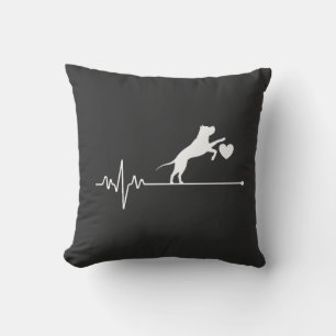 Border Collie Lover Mum Gifts Heartbeat Mother's D Cushion