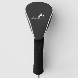 Border Collie Lover Mum Gifts Heartbeat Mother's D Golf Head Cover
