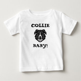 Border Collie Lover Pride Cute Dog Design Baby T-Shirt