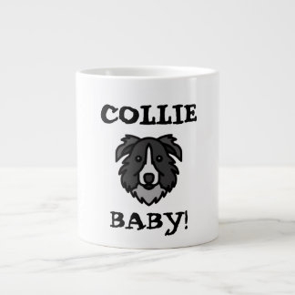Border Collie Lover Pride Cute Dog Design Large Coffee Mug