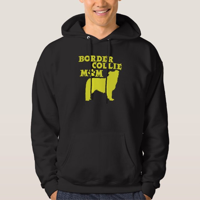 BORDER COLLIE MOM HOODIE (Front)