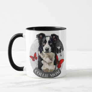 Border Collie Mum Mug – Dog Lover Coffee Gift Cup
