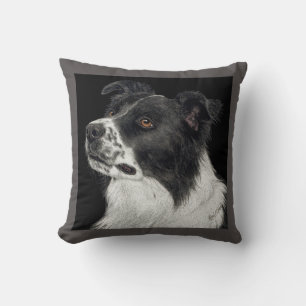 Border Collie Pillow - "Ben"