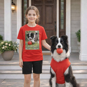 Border Collie Puppy - Dog Lover Kids  T-Shirt
