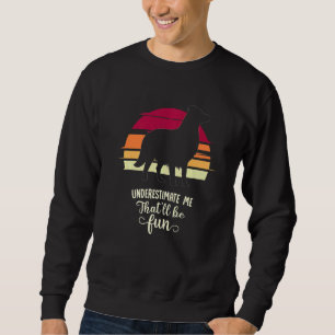 Border Collie Retro Premium 1 Sweatshirt