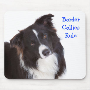Border Collie Rule Mousepad
