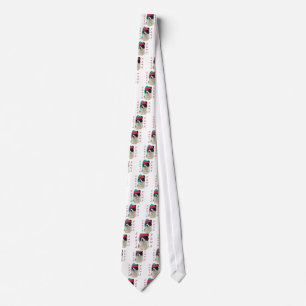 Border Collie Santa Paws Tie
