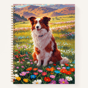 Border Collie Shepherd Dog Notebook