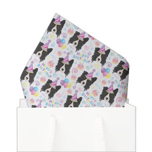 Border Collie Tissue Paper 