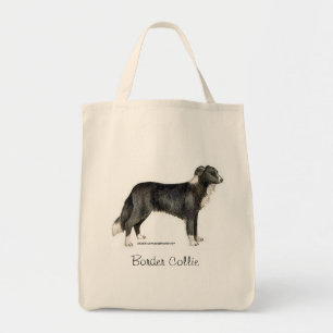 Border Collie Tote Bag