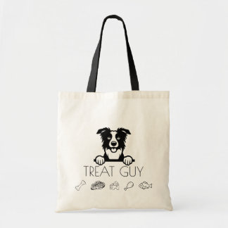 Border Collie "Treat Guy" Tote Bag