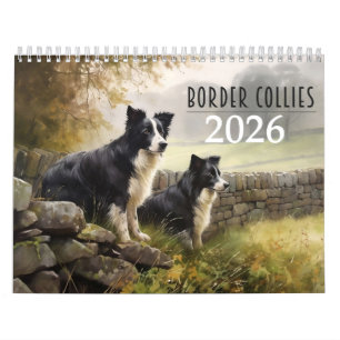 Border Collies 2026 Calendar
