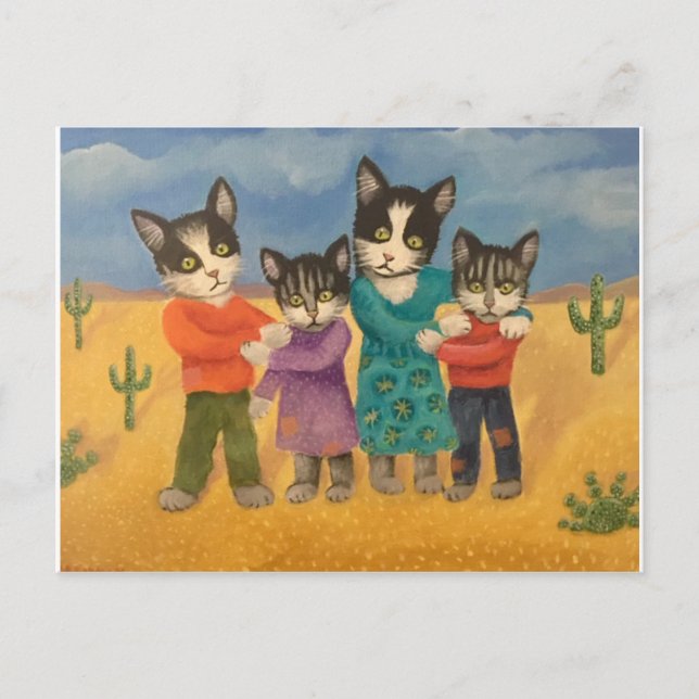 Border Crossing Postcard (Front)