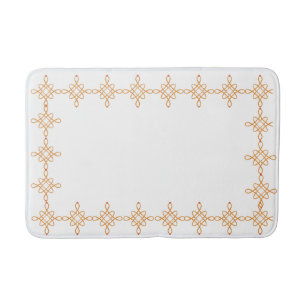 Border Design Bathmat