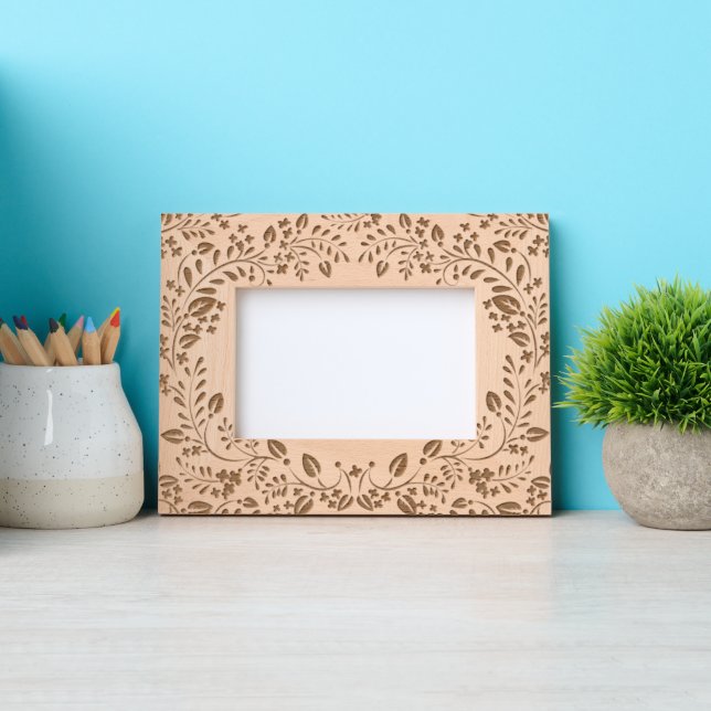 Border of leaves etched frames (Front)