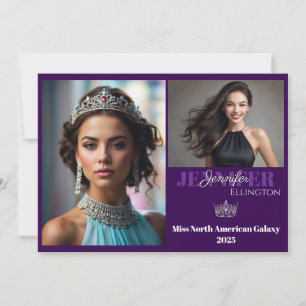 Border Pageant Essentials Autograph Comp Card