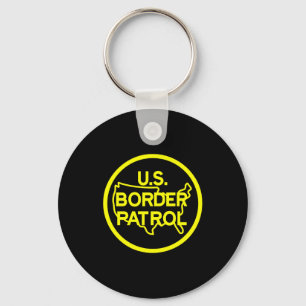 Border Patrol Est 1924 T Shirt Key Ring