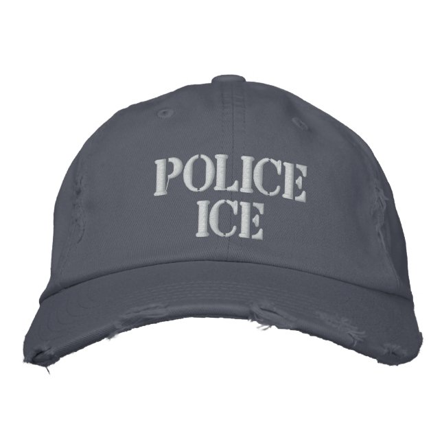 BORDER PATROL MAKING AMERICA GREAT AGAIN EMBROIDERED HAT (Front)