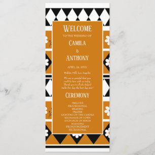 Border Stripe Flower Diamond Boho Floral Pattern Programme