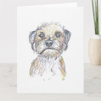 Border Terrier  Card