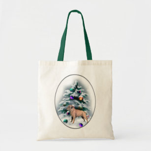 Border Terrier Christmas Gifts Tote Bag